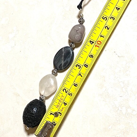 2/20$,Natural Stone Lucky Charm,Car Rearview Mirror Charm,Essential Oil Diffuser - Picture 9 of 13